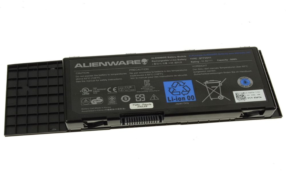 Alienware Laptop Batarya Değişimi